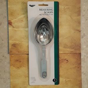 Measuring Scoops Heavy-Duty 18-8 Stainless Steel